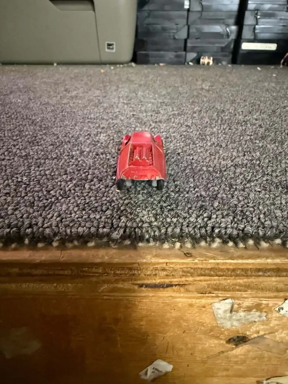 Vintage Tootsietoy Fiat Abarth No. 2 Red Diecast Toy Car